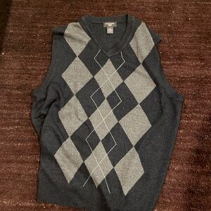 Men’s Argyle Sweater Vest
